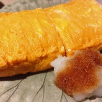 手打ち蕎麦 柿ノ木 - しみじゅわ〜な出汁巻き玉子