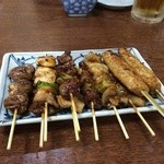 焼とり ききょう - 焼き鳥盛り合わせ