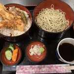 Kichijouji Yabu - 天丼蕎麦セット