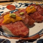 Nikutei Futago Iki - 和牛握り寿司
