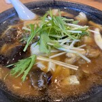 麺・焼肉の店 きく一 - 期間限定の牡蠣ラーメン