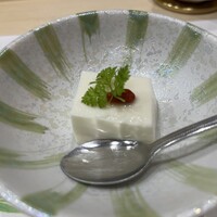 京都 鮨 もと樹 - 杏仁豆腐