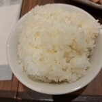 四川飯店 - 白いご飯です。