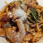 パパは唐揚げ 私はパスタ。 - 