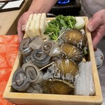 はせ川 - 冬の食材をふんだんに使っています。