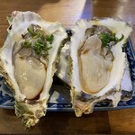 麺や 佐市 - 生牡蠣×２