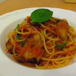 イタリア家庭料理 たかのつめ - なすのトマトソース