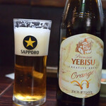 Hono Kuni - ビール中瓶（ヱビス　オランジェ）