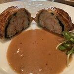 CIRCULO - ④ズワイ蟹のパイ包み（断面）