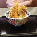 鶏彩 - 天丼650円