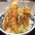 鶏彩 - 天丼650円