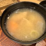 とんかつ けい太 - トン汁