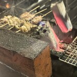 薄利多賣半兵ヱ - 炭焼きの串物