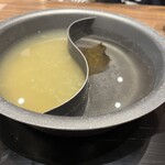 かかし - 料理写真:昆布だし、鶏うま塩だし