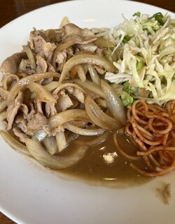 Kicchiin potto - 豚の生姜焼きランチ780円