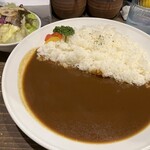 欧風カレー グレース - グレースカレー２倍盛りさらだ