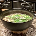 Tadeno Ha - 猪と花猪口茸の鍋