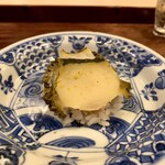 霞町 やまがみ - 鮑の飯蒸し