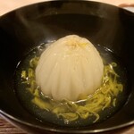 霞町 やまがみ - 蕪の菊蒸し