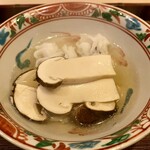 霞町 やまがみ - 鱧と松茸のしゃぶしゃぶ