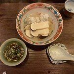 霞町 やまがみ - 鱧と松茸のしゃぶしゃぶ