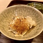 霞町 やまがみ - 松茸ご飯 おこげ