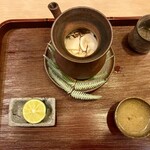 霞町 やまがみ - 松茸の土瓶蒸し