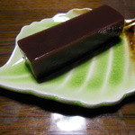 三ツ山羊羹本舗 - 水羊羹②