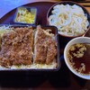 Icchou - ソースロースカツ重　小うどん（¥1,309）