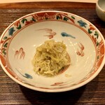 霞町 やまがみ - 松葉蟹味噌あえ