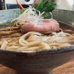 中華そば麦右衛門 - 蟹ちゃんそびえ立つ！