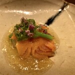 霞町 やまがみ - 赤貝 ジュレがけ