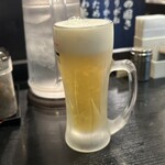 極とんラーメン - 生ビール