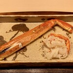霞町 やまがみ - 松葉蟹 焼き蟹