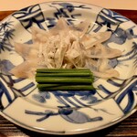 霞町 やまがみ - ふぐ 刺身