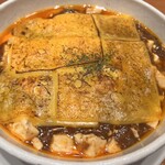 蝋燭屋 - 焼きチーズ麻婆麺倍辛1,500円
      チーズトッピング200円
      痺れ激増し100円