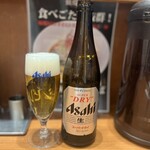 蝋燭屋 - アサヒスーパードライ700円