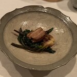 中國菜 奈良町 枸杞 - 自家製ベーコンみたいなのとお野菜