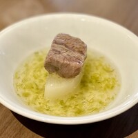 焼肉あきら - 牛の塩煮込み