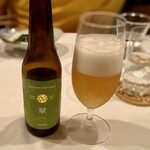 中國菜 奈良町 枸杞 - ビールも途中からでも飲む笑