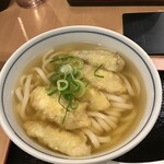 やりうどん - ごぼ天うどん