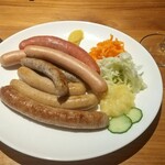 ドイツ国家認定食肉加工マイスターの店 AkitaHam. - ソーセージの盛合せ 