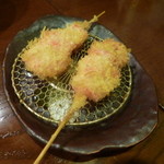 大阪串かつ　テンテコマイ - 紅生姜