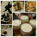 竹うち - 支社の仲間と、私のお気に入りの居酒屋で。