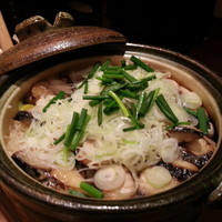 帰燕 - 秋鯖と銀杏の土鍋炊き込みご飯
