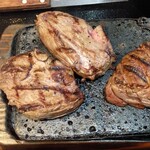 感動の肉と米 - ハラミステーキ 1.5倍・１，４００円