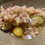 日々魚数寄 東木 - 温物 はたと舞茸 あられ餡掛け