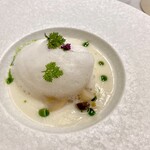 Maison DIA Mizuguchi - かぶらのスープ　根菜　帆立