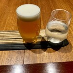 日々魚数寄 東木 - エビス生ビール 和らぎ水