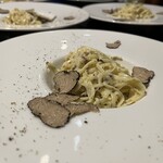 Euro dining claret - コースパスタ　トリュフのクリームソース